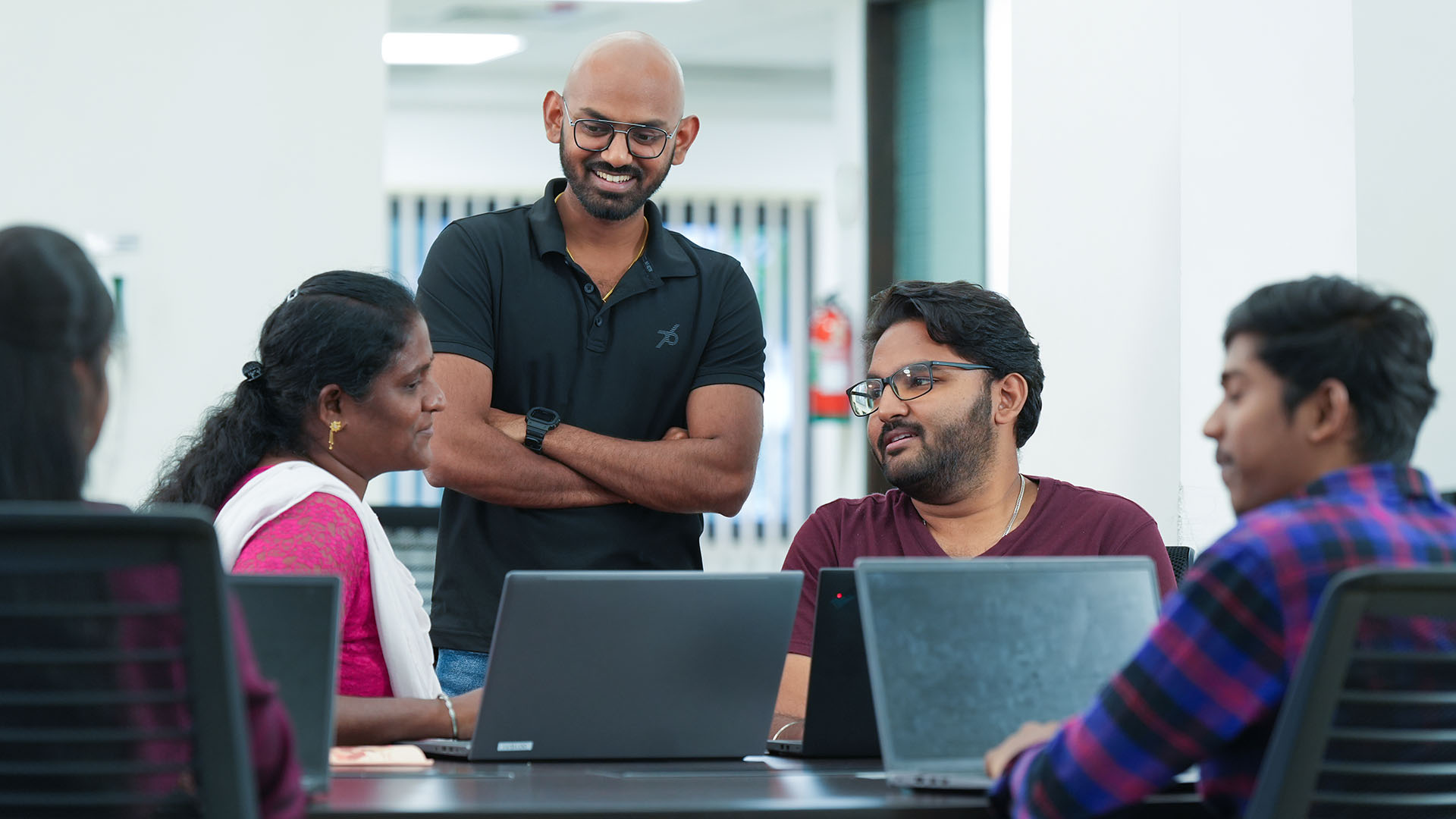The WebAmigo team at work